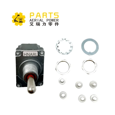 Skyjack Toggle Switch, (ON)-OFF-(ON), DPDT 138278
